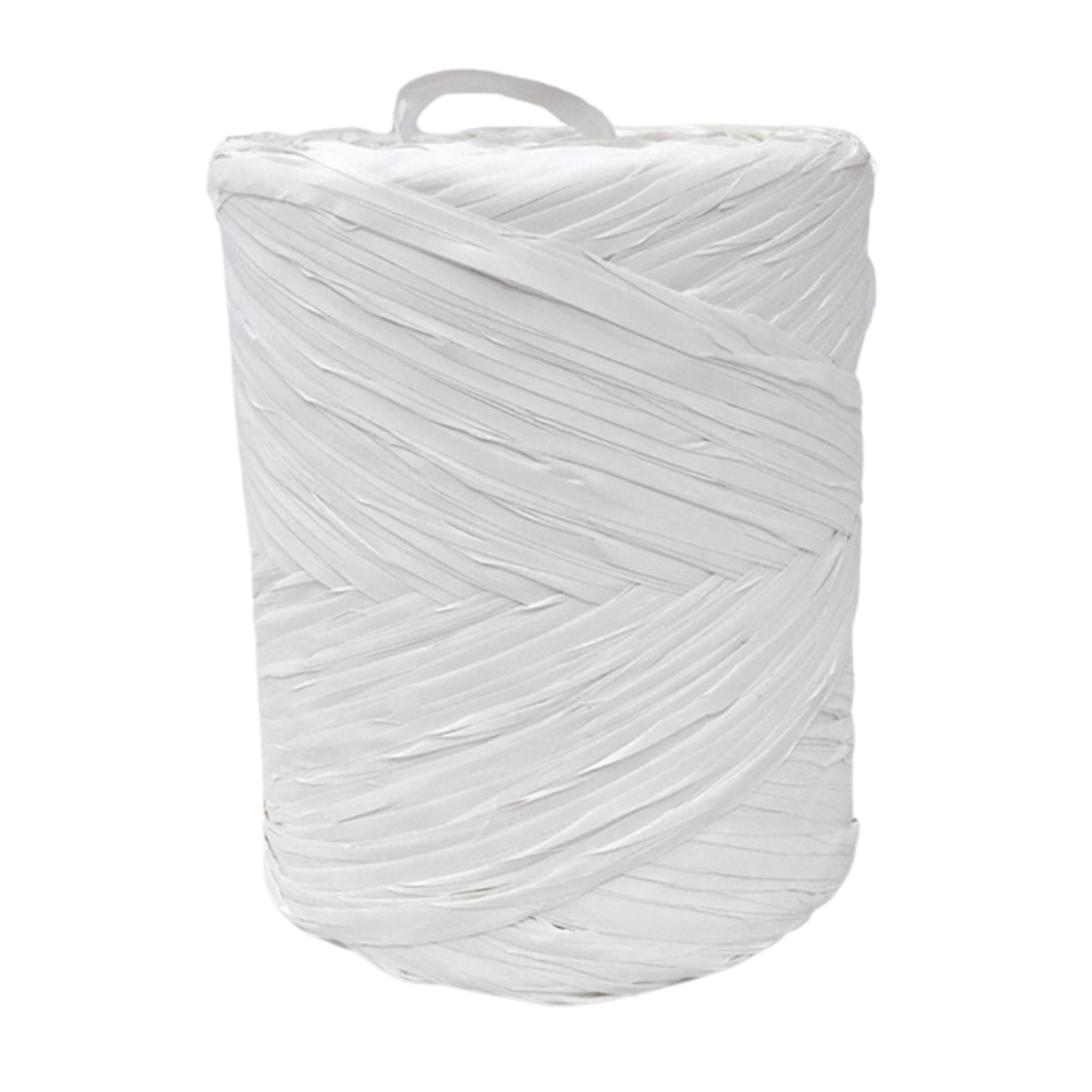 Poly Raffia 5mm X 200mtrs White