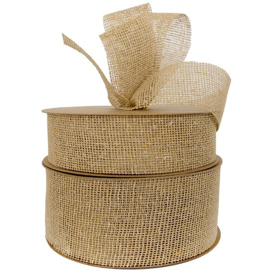 Cotton Raw Mesh Wide 65mm X 20m Natural