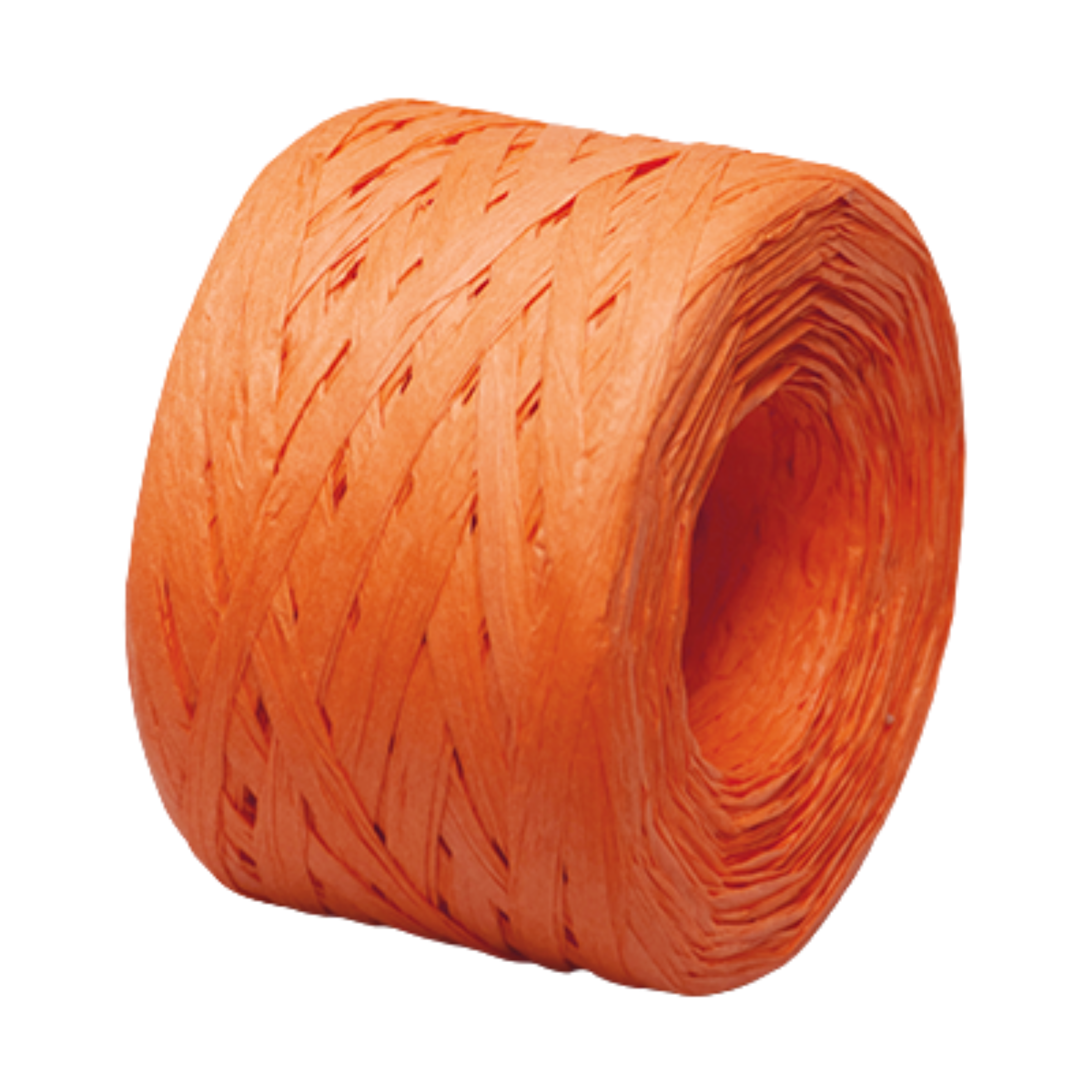 Paper Raffia 4mm X 100mtrs Orange