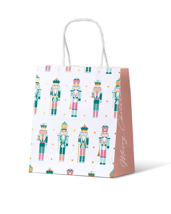 Nutcrackers & Stars on White Toddler - 100/ctn